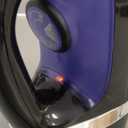 Hamilton Beach Steam Iron for Clothes & Garment Steamer with Smooth Press Stainless Steel Soleplate, 1200 Watts, 8 Retractable Cord, Black (14214)