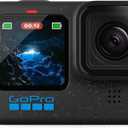 GoPro HERO12 Black - Waterproof Action Camera with 5.3K60 Ultra HD Video, 27MP Photos, HDR, 1/1.9" Image Sensor, Live Streaming, Webcam, Stabilization