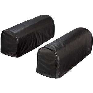 Fox Valley Traders Faux Leather Arm Rest Covers, Set of 2