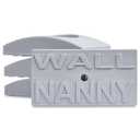 Wall Nanny (4 Pack - Made in USA) Indoor Baby Gate Wall Protector - No Safety Hazard on Bottom Spindles - Small Saver Pad Saves Trim & Paint - Best Dog Pet Child Walk Thru Pressure Gates Guard (Gray)