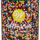 2 x Wilton Rainbow Nonpareils Food Decorative, 7.5-Ounce