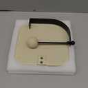 Natural Travertine Napkin Holder - Decorative Square Paper Napkin & Towel Holder for Kitchen, Restaurant, Bathroom - Durable Resin Table Organizer - Stylish Home Gift (Beige) (7 x 7 IN)