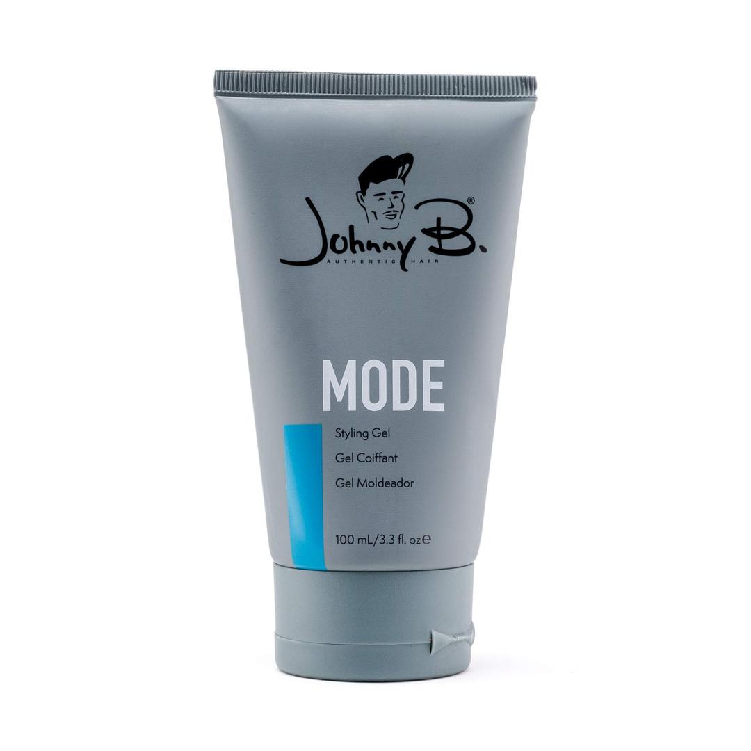 JOHNNY B. Mode Professional Hair Styling Gel, Long Lasting, Alcohol-free, No-flake formula (3.4 Fl Oz (Pack of 1))
