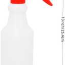 12 Pack 16oz Spray Bottles, Reusable Fine Mist Water Sprayer for Plants, Cleaning, High Output Ultrafine Misting Plastic Spray Bottles for Water, Salon, Garden, Kitchen and Bathroon