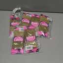 6 x Goody Ouchless Hair Elastics No Pull, No Breakage, Tangle-Free Hold for Thick, Curly, Coily & Textured Hair 30 Count, Blonde, Long-Lasting Ponytail Holders for Women & Men