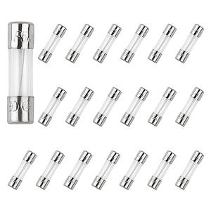 Tiooka 5×20mm 7A Fast-Blow Glass Fuse 250V 7 Amp Fuse F7AL250V 40PCS Automotive Fuses Assortment Kit Cartridge Fuse