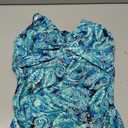 Women Underwire Tankini Top Only - Tummy Control Bathing Suit Top Twist Front Swim Top Criss Cross Back Swimsuit 2025 (Blue, M)