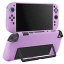 DaierTek Rubber Protector Case Compatible with Nintendo Switch 2 2025 Purple Silicone Cover Soft Shell Switch2 Accessories for Girl Boy Kid