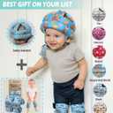 Baby Head Protector - Baby Helmet for Crawling Walking Running - No Bumps and Soft Cushion - Adjustable Protective Cap Infant Baby Safety Headguard - Toddler Helmets 6-12 Months 1-2 Years Old