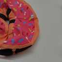 Supet Inflatable Dog Cone Collar Alternative After Surgery, Doggie Neck Donut Collar Recovery ECollar, Soft Dog Cone for Small Medium Large Dogs (L(Neck 11"-14"), Donut Pink)