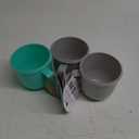 Jacent Microwaveable Soup Mug With Clip on Lid, 20 Ounce, 3 Pack 