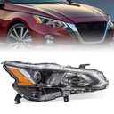 ShotFiled Halogen Headlights Compatible with 2019 2020 2021 2022 Nissan Altima Headlamp Replacement for NI2503265 (Right Passenger Side)