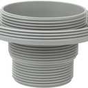 10744 Threaded Strainer Connector, Pool Hose Connector for Intex Parts Swimming Pool Adapter Replacement Set, Compatible with 26341W, 26345W, 26375EH, 26761EH, 28345VM, 28952EH, 28961EH