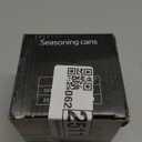 Mozacona Gold Stainless Steel Sugar Bowl Spice Jar Seasoning Pot Storage with Lid Spoon