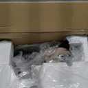 RORIA Farmhouse Table Lamps for Living Room with 2 USB Charging Ports, Vintage Rustic Nightstand Lamp with Amber Glass Nightlight, Retro Desk Lamp for Bedroom Entryway, 2 Bulbs Included (1 Pack-Brown)