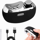 Electric Nail Clippers for Adults Seniors, 3 Speeds Strong Power Automatic Nails Clipper with Polisher