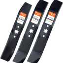 Grasscool LT1045 LT1046 Mower Blades Replace 942-0611A 942-0612A for Cub Cadet 46''Deck Riding Mower Lawn Tractor 942-04125 942-04124