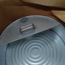LUMAX LX-1710 Silver 6 Gallon Galvanized Drain Pan. Heavy Duty Construction for Rugged Use. The Bright Zinc Galvanized, Corrosion-Resistant Finish Prevents Corrosion