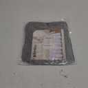 RIMELA Grey Queen Bed Skirt 18 Inch Drop,Elastic Bed Skirts Queen Size Dust Ruffle, Light Gray Bedskirt for Adjustable Bed Base Solid Wrinkle and Fade Resistant Silky Luxurious Fabric Machine Washable