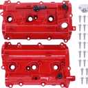 NewYall 3.7L Left and Right Aluminum Engine Valve Cover with Cap Gaskets Bolts for Infiniti G37 M37 Q50 Q60 Q70 QX50 QX70 Nissan 370Z 2008-2020