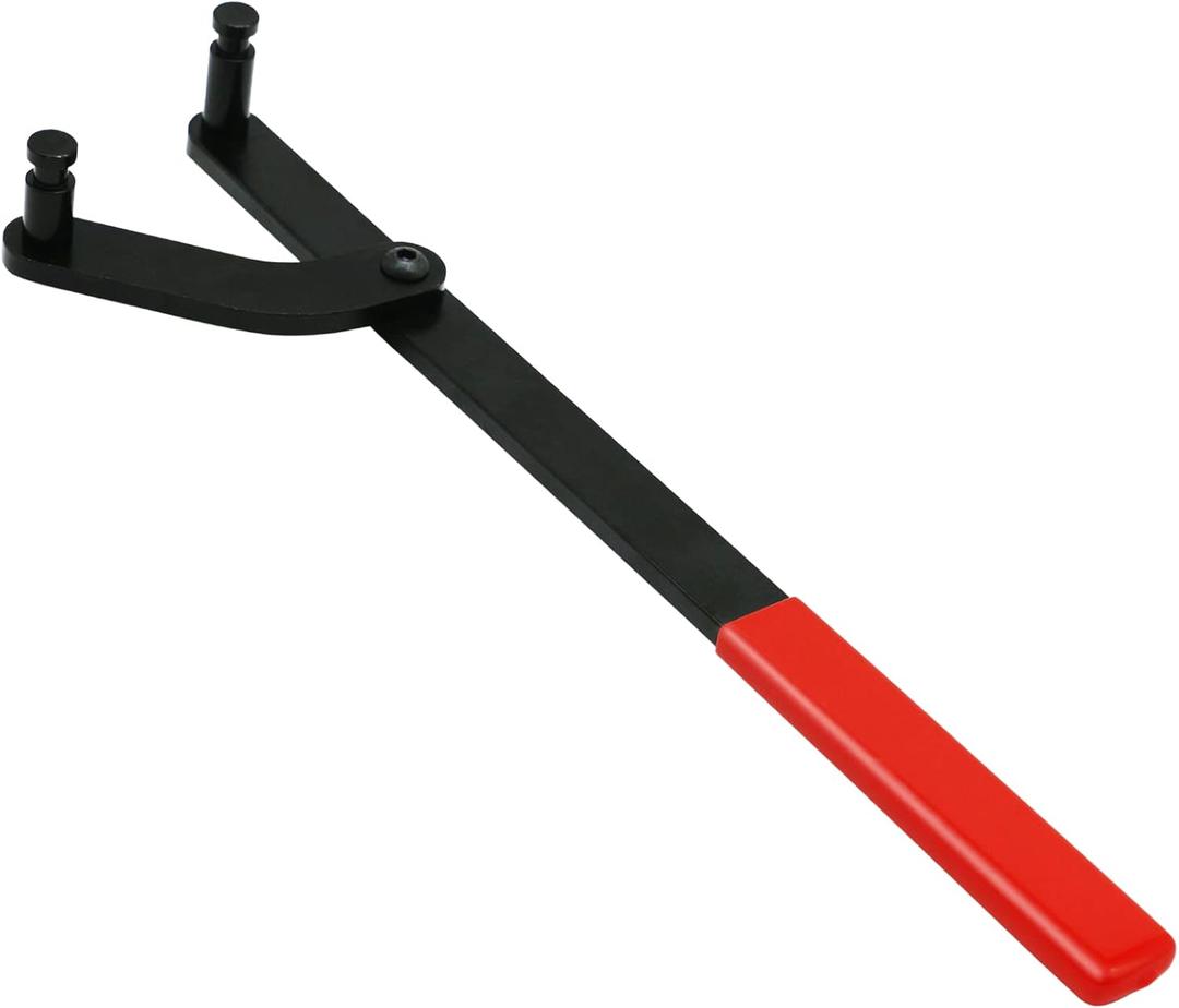 XiTuanYuan Universal Pulley Holder Camshaft Injection Pump Cam Sprocket Holding Wrench Tool Compatible with Audi, Dodge, Ford, GM, Honda,Mazda,Rover,Toyota,Volvo