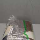 Easycozy Faux Cowhide Cow Print Rug: 4.6 x 5.2 Western Decor Faux Cowhide, Thickened Cow Print for Bedroom, Living Room, Home Office Decor (Floral Brown)