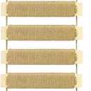 Adjustable Cat Ladder & Bridge - Multi-Functional Wall Furniture Climbing Frame | Sisal-Rope Wrapped Rungs for Secure Climbing | Indoor Cats, Small Pets | Cage Accessories (Wood) (20in)