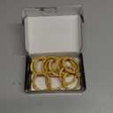 Bamboo Napkin Rings Set of 12 Handmade Napkin Holder Rings Farmhouse Table Decorations for Birthday,Christmas,Thanksgiving,Weddings,Anniversaries and etc