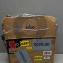 iDOO Queen Air Mattress with Built in Pump, 18 Raised Comfort Inflatable Blow up Mattress, Upgraded Four Chamber Portable Air Bed for Camping, Guests and Home, Colchon Inflable, 650 lbs Max (Grey)