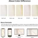 SearchI Waterproof PU Leather Seat Covers for Dining Chairs, 6 Pack Stretch Dining Room Chair Seat Covers, Kitchen Chair Seat Covers Protectors (Cream)