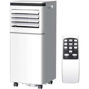 Antarctic Star 8000 Btus Portable Air Conditioners, 3-in-1 Free Standing Cooling AC Unit with Fan & Dehumidifier & Cools, Sleep Mode, 24H Timer, for Bedroom