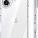 TORRAS Crystal Clear for iPhone 16 Plus Case, UltraThin [NonYellowing] [Military Protection] Slim Fit Silicone TPU Cover for iPhone 16 Plus Phone Case, Soft, Clear, 6.7 inch