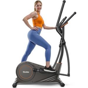 Niceday Elliptical Machine, Elliptical Exercise Machine for Home with Hyper-Quiet Magnetic Driving System, Elliptical Trainer with 15.5IN & 20IN Stride, 16 Resistance Levels, 500LBS Loading Capacity