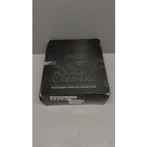 Milano Bathroom Accessories Set - 4 Piece Bathroom Accessory Set with Natural Mother of Pearl Shells - Decorative Bathroom Set Includes: Soap Dispenser, Toothbrush Holder, Tumbler and Soap Dish