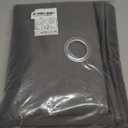 NICETOWN Grey Blackout Patio Sliding Door Curtains 84 inch Length, Grommet Room Divider Thermal Insulated Curtain Drapes for French Door/Living Room (Gray, W100 x L84, 1 Panel)