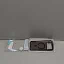 Nillkin for iPhone 17 Pro Max Case with Camera Cover, MagSafe-Ready, Full Camera Protection, Non-Yellowing Clear, Adjustable Kickstand, 17 Pro Max Case with Stand 6.9'', Transparent Black