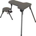 Caldwell Stable Table Lite with Weatherproof Tabletop, Ambidextrous Seat and Fully Collapsible Design for Easy Transport and Outdoor Target Shooting