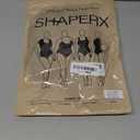 SHAPERX High-Waisted Tummy Control Shapewear for Women Seamless Zip-Up Easy-On Body Shaper Shorts Slimming Fit Underwear (XX Small-XSmall, Black)