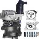 TD025L4B Complete Turbo Turbocharger Kit with Actuator & Gasket Compatible with Honda Civic 2016-2021 L4 1.5L Repalce# 49373-07012, 49373-07013