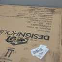 36 Inch Cyprus Bathroom Medicine Cabinet, Durable Pre-Assembled Wall Mounted Cabinet w/Frameless Mirrored Doors, White  Design House, 597500