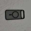 TORRAS for iPhone Air Case, Stronger Magnetic & Thin Fit with MagSafe, Shockproof Slim Case for iPhone 17 Air with Camera Control & Colorful Button, Mil-Grade Drop Tested, Translucent Matte Black