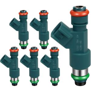 2007-2015 6Pcs Fuel Injectors Compatible for Volvo XC60 2010-2015 XC70 2008-2015 XC90 2007-2014 S80 2007-2014 V70 2008-2010 3.2L L6 Replace 307775010 307775015
