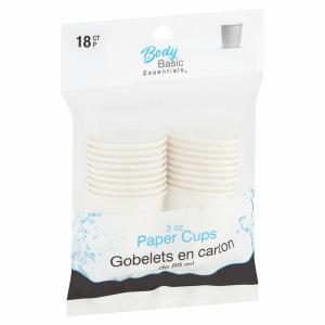 2 x Disposable paper cups 2 pack 18 count ea