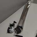 sunoff Outdoor Roller Shades, Cordless Patio Roller Up Blinds with Shade Cloth for Porch Gazebo Pergola Balcony Backyard, Mocha, 36" Wx72 H