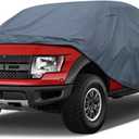 16 Layers Truck Cover Waterproof All Weater, Heavy Duty Outdoor Pickup Truck Cover for Tacoma, Tundra, Titan, F-150, RAM 1500, Silverado 1500, Sierra 1500 etc. Length: Up to 230 inches. (4 Fit Truck Length up to 230 inch, 4 Truck Cover)