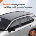 Window Visors Rain Guards Fit for Toyota Rav4 2026+ 6PCS Black Vent Visor
