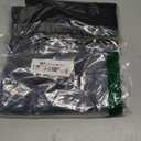 Fashion Aktiv Basic Double-Layer Cotton Simple Stretchy Tube Pencil Mini Skirt (Medium, Black)