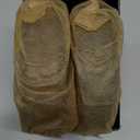 KEMISANT Men Belt 2 Pack, Leather Ratchet Belt Easy Click Slide For Men 1 3/8",Cut for Fit(Black/Deep Brown, 42"-48" Waist Adjustable)