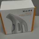 HiLIFE Steamer for Clothes, Portable Handheld Design, 240ml Big Capacity, 700W, Strong Penetrating Steam, Removes Wrinkle, for Home, Office(ONLY FOR 120V)-Black