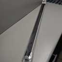 SHADEMOON Cordless Blackout Window Roller Shades, Pull Down Spring System Indoor Blinds, Room Darkening Waterproof UV Blocking Thermal Insulated Fabric for Home Office (Black, Width 49", Height 72")